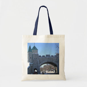 Eingang in Old Quebec City, Quebec, Kanada Tragetasche