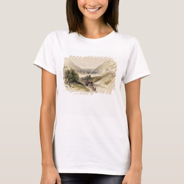 Eingang nach Nablous, 17. April 1839, Platte 41 fü T-Shirt (Vorderseite)