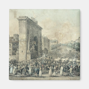 Eingang von Louis XVIII durch Porte Magnet