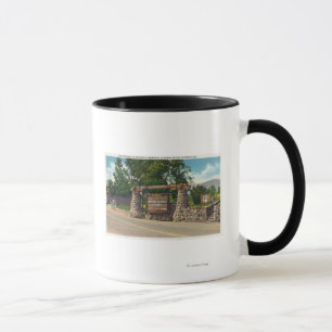 Eingang zu Whiteface Mt. Landstraße Tasse