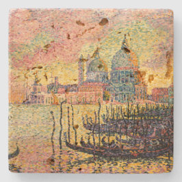 Eingang zum Canale Grande, Venedig | Paul Signac | Steinuntersetzer