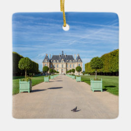 Eingang zum Chateau de Sceaux - Frankreich Keramikornament