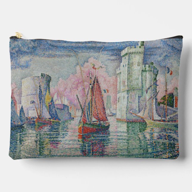 Eingang zum Hafen von La Rochelle, Paul Signac Zubehörtasche (Vorderseite)