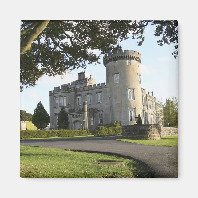Eingang zum Schloss Dromoland ohne Personen Magnet (Vorne)