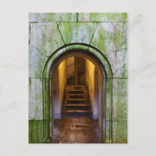 Eingang zum unterirdischen Salzbergwerk Postkarte