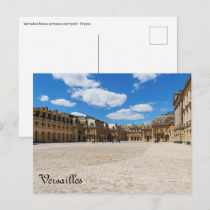 Eingang zum Versailles Palace - Frankreich Postkarte