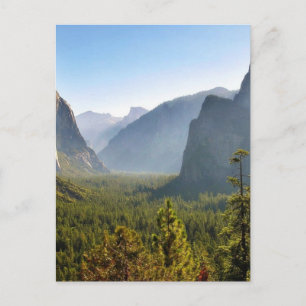 Eingang zum Yosemite-Tal Postkarte