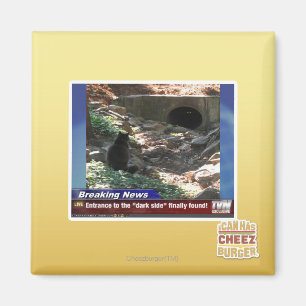 Eingang zur dunklen Seite Magnet