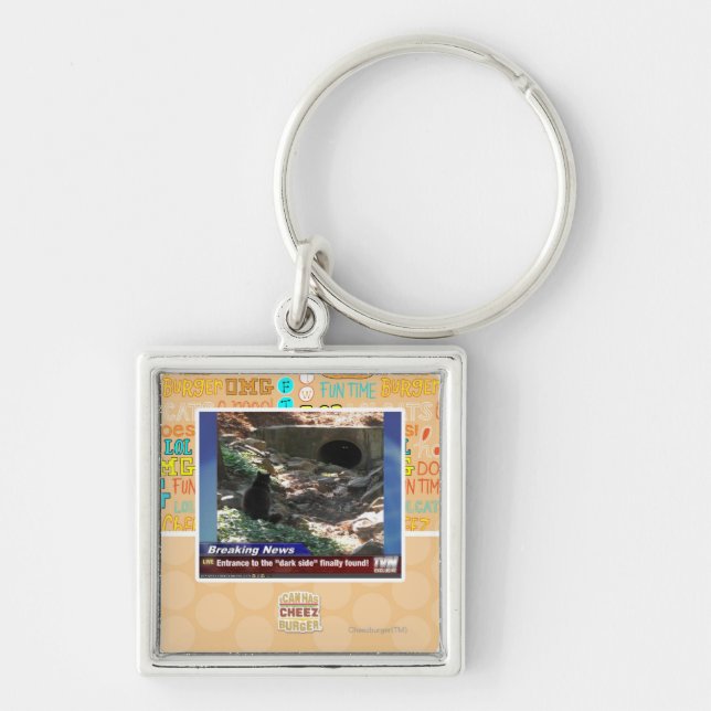 Eingang zur dunklen Seite Schlüsselanhänger (Vorne)