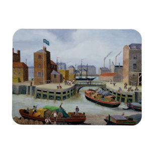 Eingang zur Kanal-dem Dock des Regenten Magnet