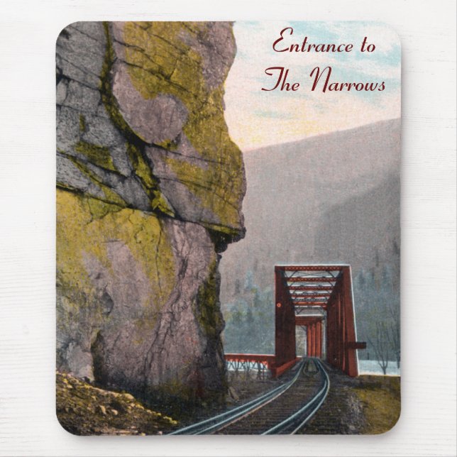 Eingang zur Narrows Mousepad (Vorne)