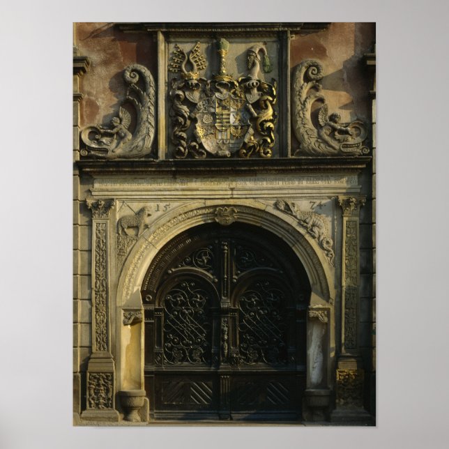 Eingang zur Rathaus Poster (Vorne)