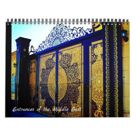 Eingänge des Mittlere Ostens Kalender