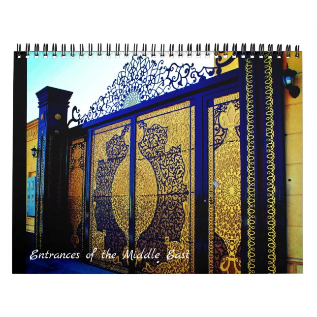 Eingänge des Mittlere Ostens Kalender (Titelbild)