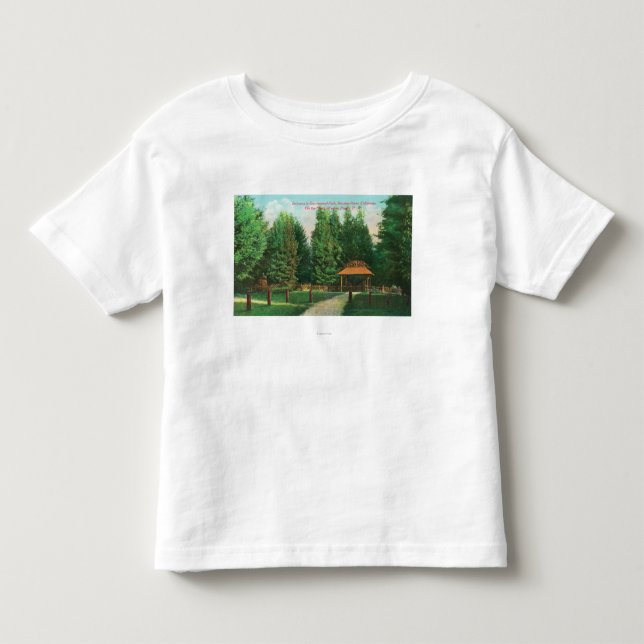 Eingangs-Ansicht zu Guernewood ParkGuernewood, CA Kleinkind T-shirt (Vorderseite)
