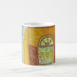 Eingangshalle des Saint Paul Hospitals von Van Gog Kaffeetasse