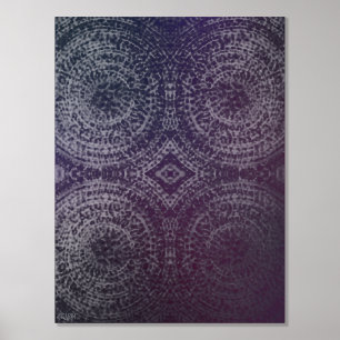 eingebettete Silberfolie Foliendrucke