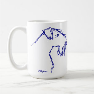 Eingebildete Terrier-Tasse Kaffeetasse