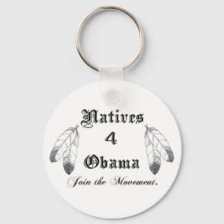 Eingeborene 4 Obama-Schlüsselanhänger Schlüsselanhänger