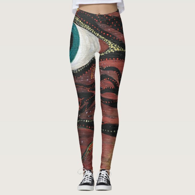 EINGEBORENE KUNST - LEGGINGS (Vorderseite)