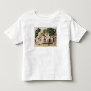 Eingeborene zahlen Ehrerbietung zu ihrem Kleinkind T-shirt