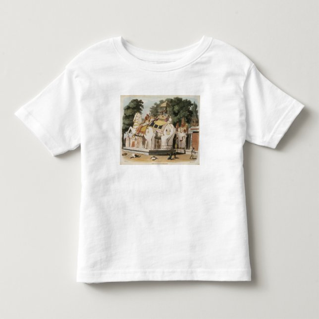 Eingeborene zahlen Ehrerbietung zu ihrem Kleinkind T-shirt (Vorderseite)