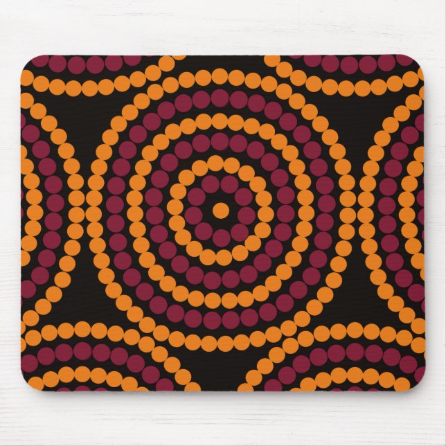 Eingeborener Lebenszyklus Mousepad (Vorne)