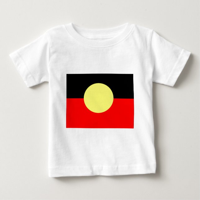 EingeborenFlagge Baby T-shirt (Vorderseite)
