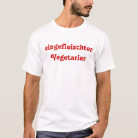 eingefleischter Vegetarier