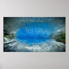 Eingefroren Blau, Poster
