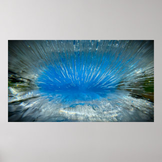 Eingefroren Blau, Poster