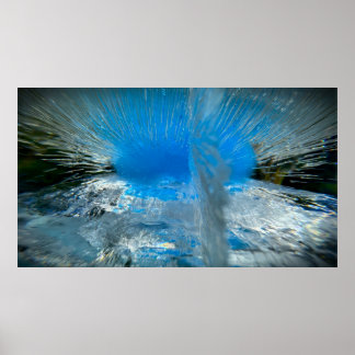 Eingefroren Blau, Poster