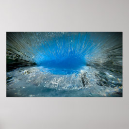 Eingefroren Blau, Poster