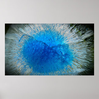 Eingefroren Blau, Poster