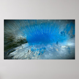Eingefroren Blau, Poster