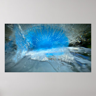 Eingefroren Blau, Poster