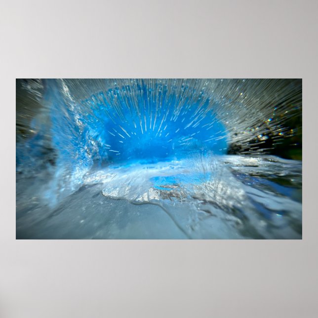 Eingefroren Blau,  Poster (Vorne)