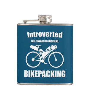 eingeführt, aber gestoppt, um über das Bikepacking Flachmann