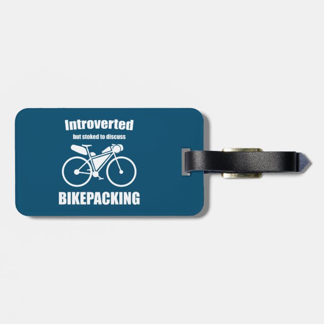 eingeführt, aber gestoppt, um über das Bikepacking Gepäckanhänger (Rückseite horizontal)