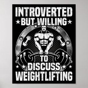 eingeführt, aber willens, über die Gewichtsabnahme Poster