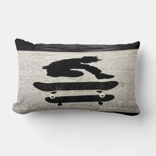 eingeklemmtes Skateboard Lendenkissen