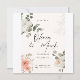 Eingeladen in die Widding Einladung