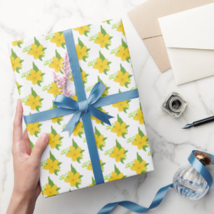Eingelegt & Frisch Sammlung gemustert floral Geschenkpapier