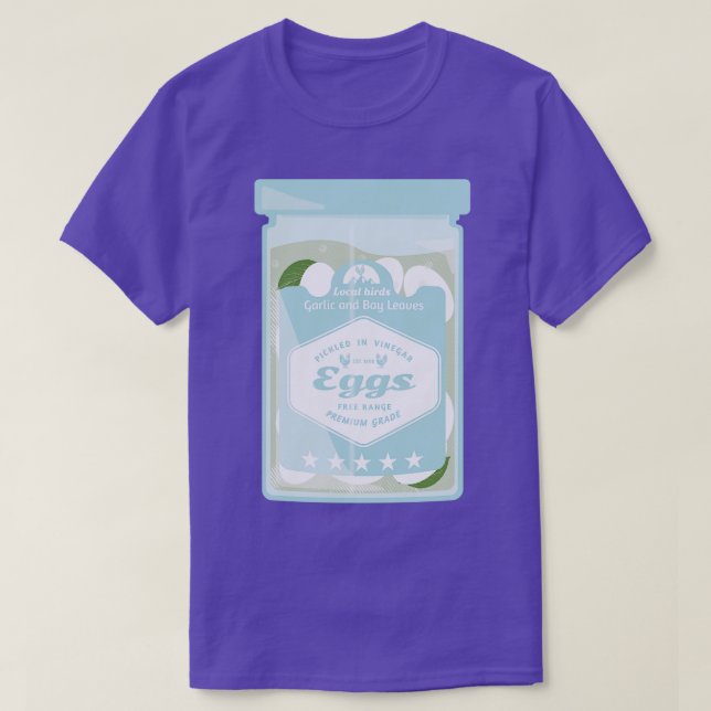 Eingelegte Eier T-Shirt (Design vorne)