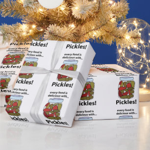 Eingelegte Gurken Jedes Essen ist lecker mit einge Geschenkpapier