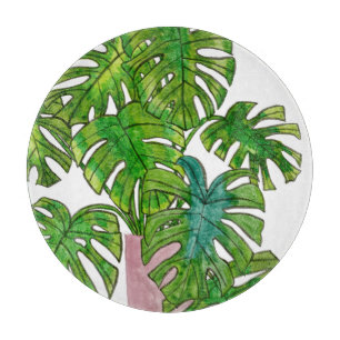 Eingemachter Dschungel I Schneidebrett