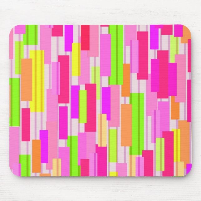 Eingepackter Streifen Mousepad (Vorne)