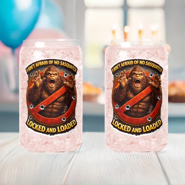 Eingeschaltet und bereit Sasquatch kann Glas trink (Insitu (Baby Party))