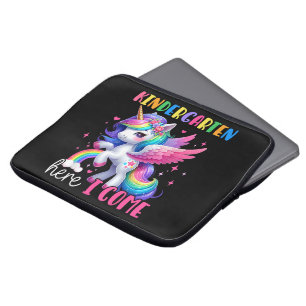 Eingeschultes Einhorn Kindergarten Laptopschutzhülle