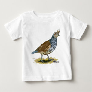 Eingestufte Wachteln Baby T-shirt